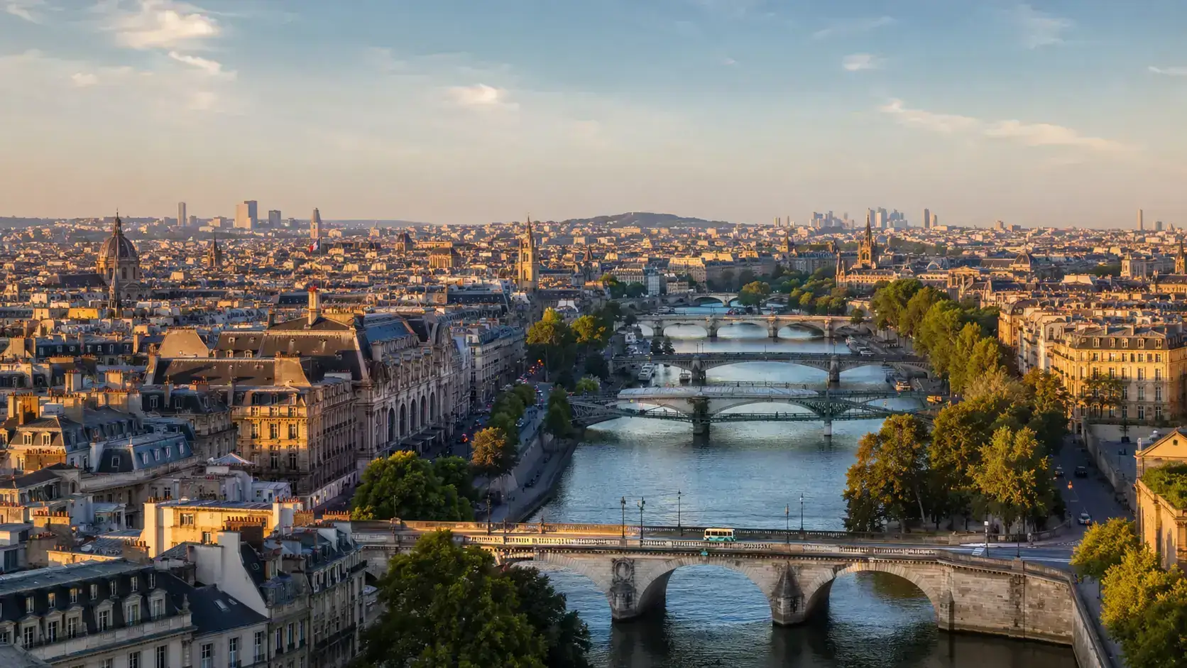 Byvandringer i Paris · Paris · Seine