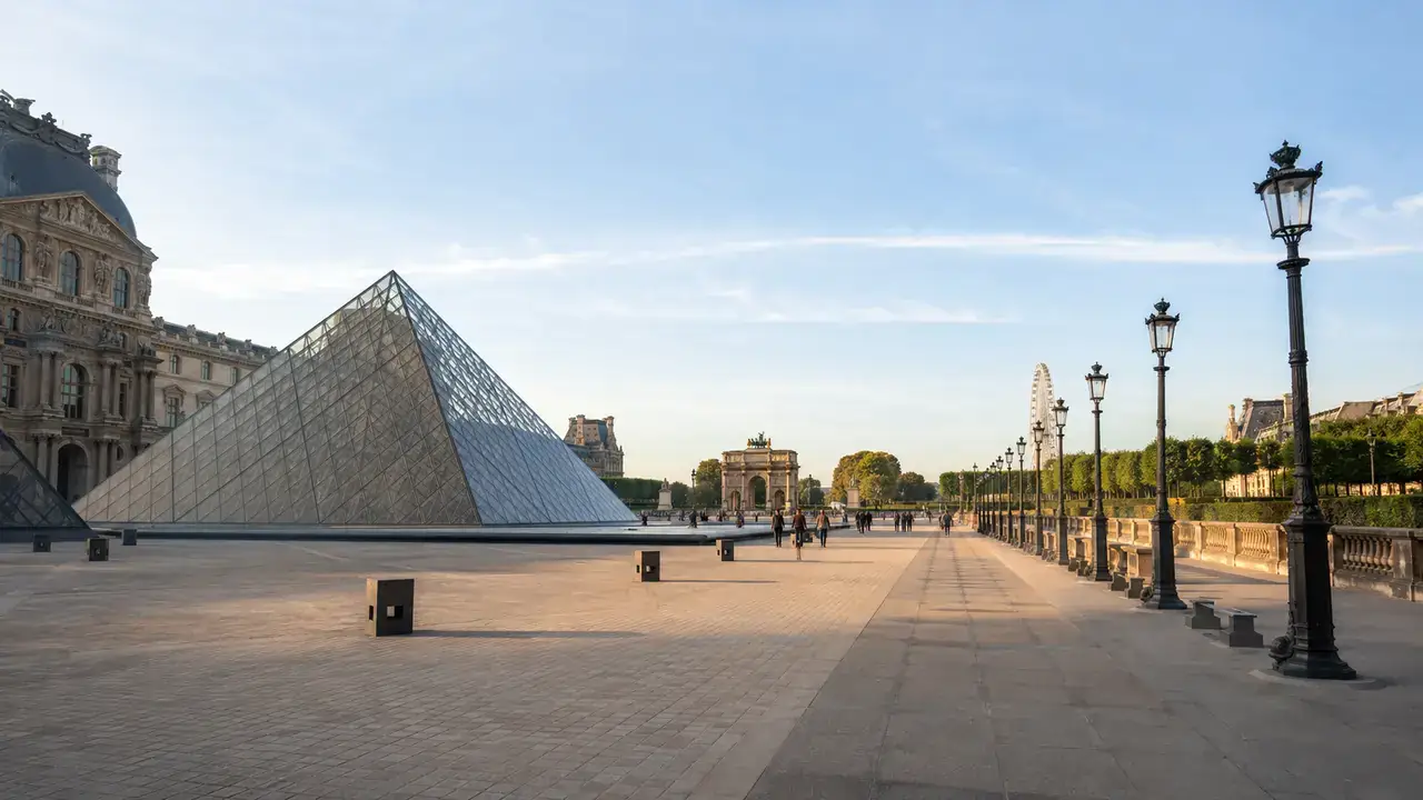 Louvre · Tuilerierne · Concorde · Byvandringer i Paris · Paris