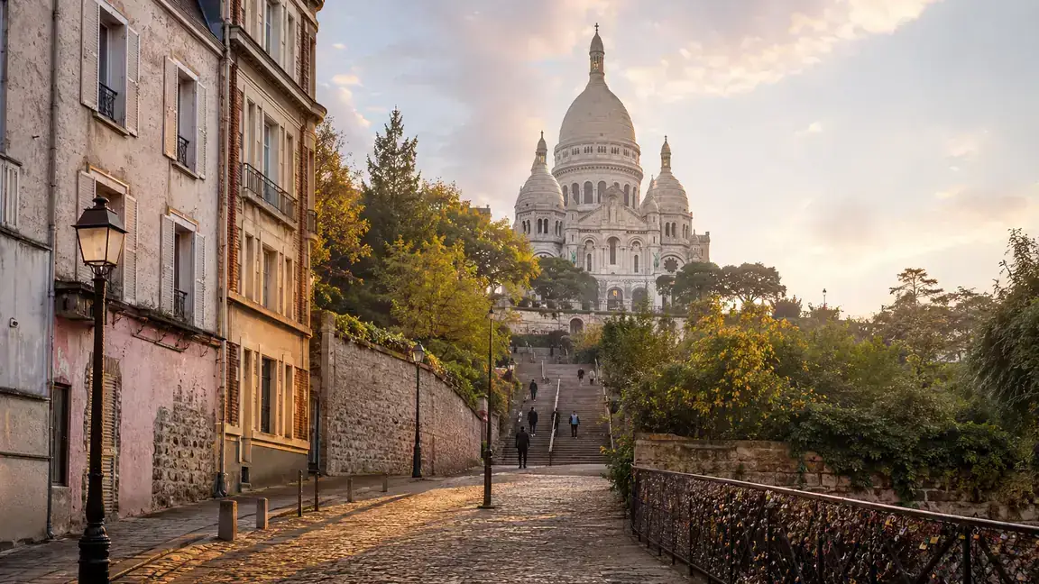 Montmartre · Sacré-Cœur · Byvandringer i Paris · Paris